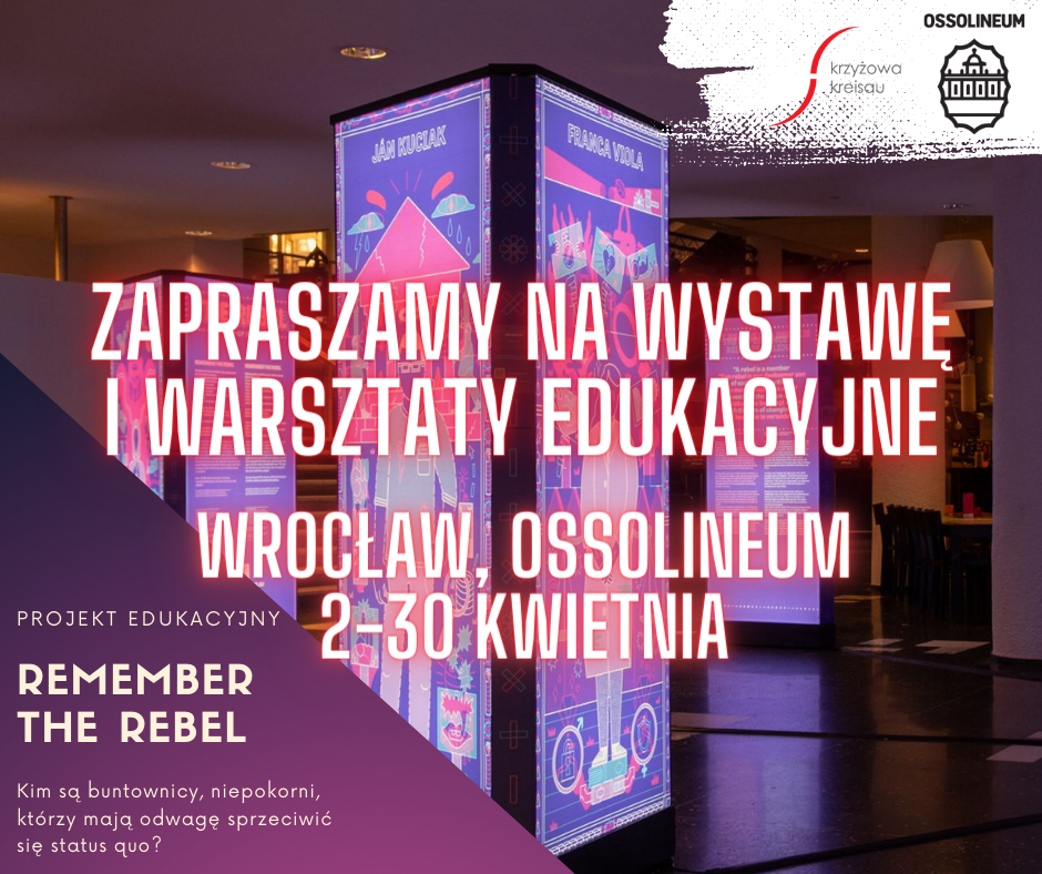 Zaproszenie na wystawę i warsztaty edukacyjne | Wrocław, Ossolineum, od 2 do 30 kwietnia