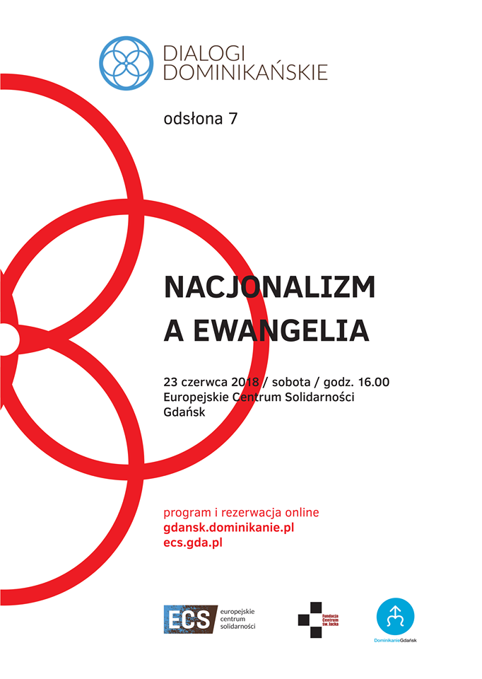Dr Robert Żurek podczas debaty w cyklu „Dialogi Dominikańskie” – Gdańsk, 23.06.2018