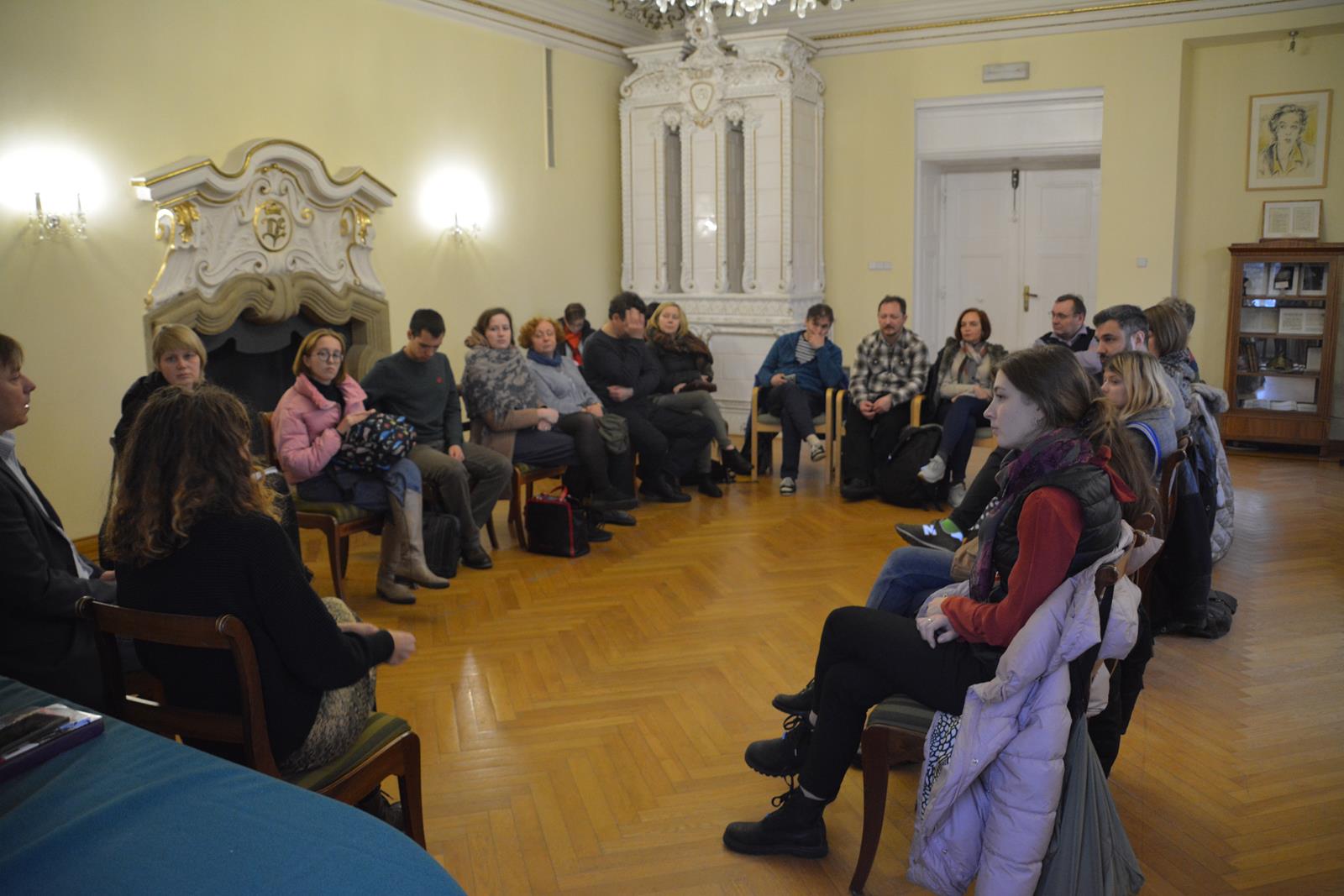 Civil society activists from Russia with a visit in Krzyżowa - 21.11.2019 (PHOTO)
