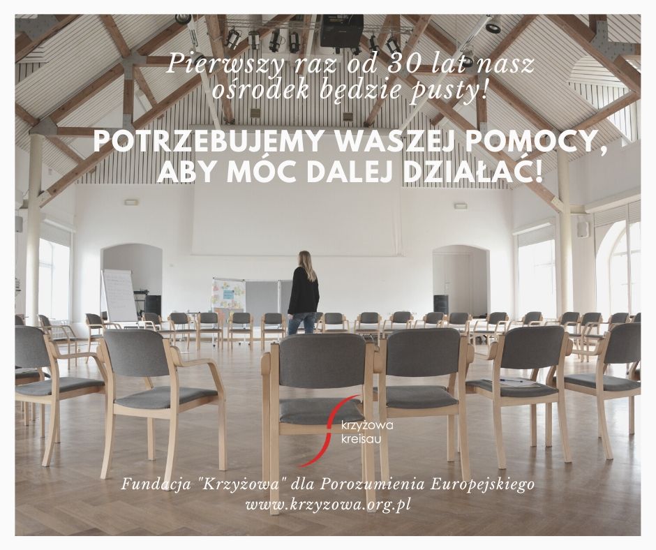 Pierwszy raz od 30 lat nasz ośrodek będzie pusty! Potrzebujemy Waszej pomocy, aby móc dalej działać!