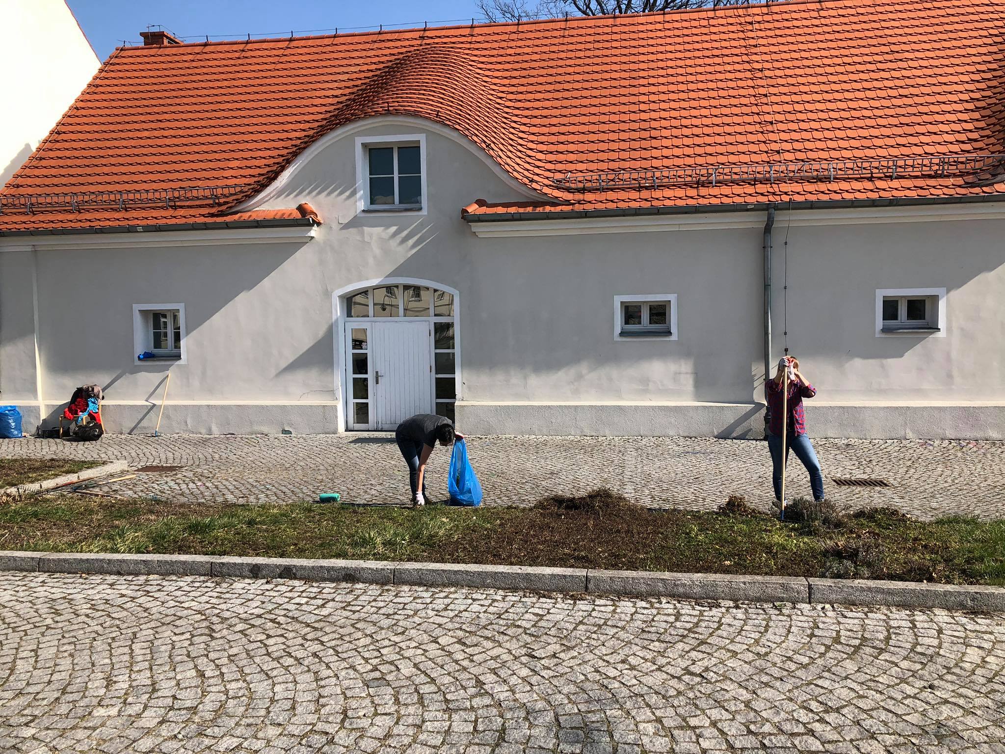 International volunteering in Krzyżowa during a pandemic - our wonderful girls have hands full of work (VIDEO)