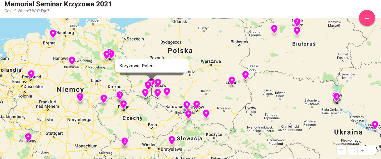 The 18th Seminar of Memorials of Eastern and Western Europe in Krzyżowa - for the first time as an online event - turned out to be a success again