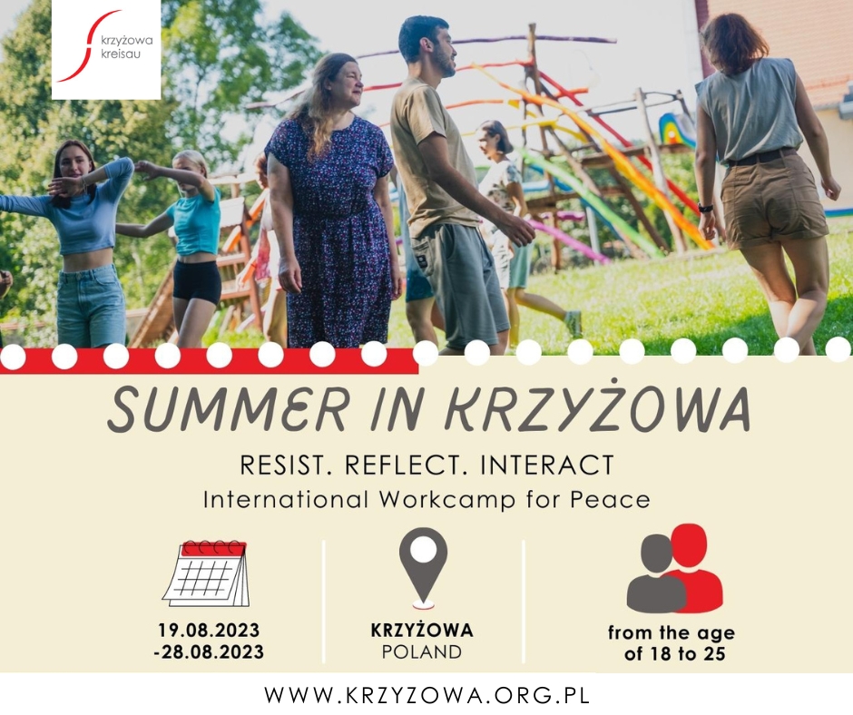 RESIST. REFLECT. INTERACT - International Workcamp for Peace