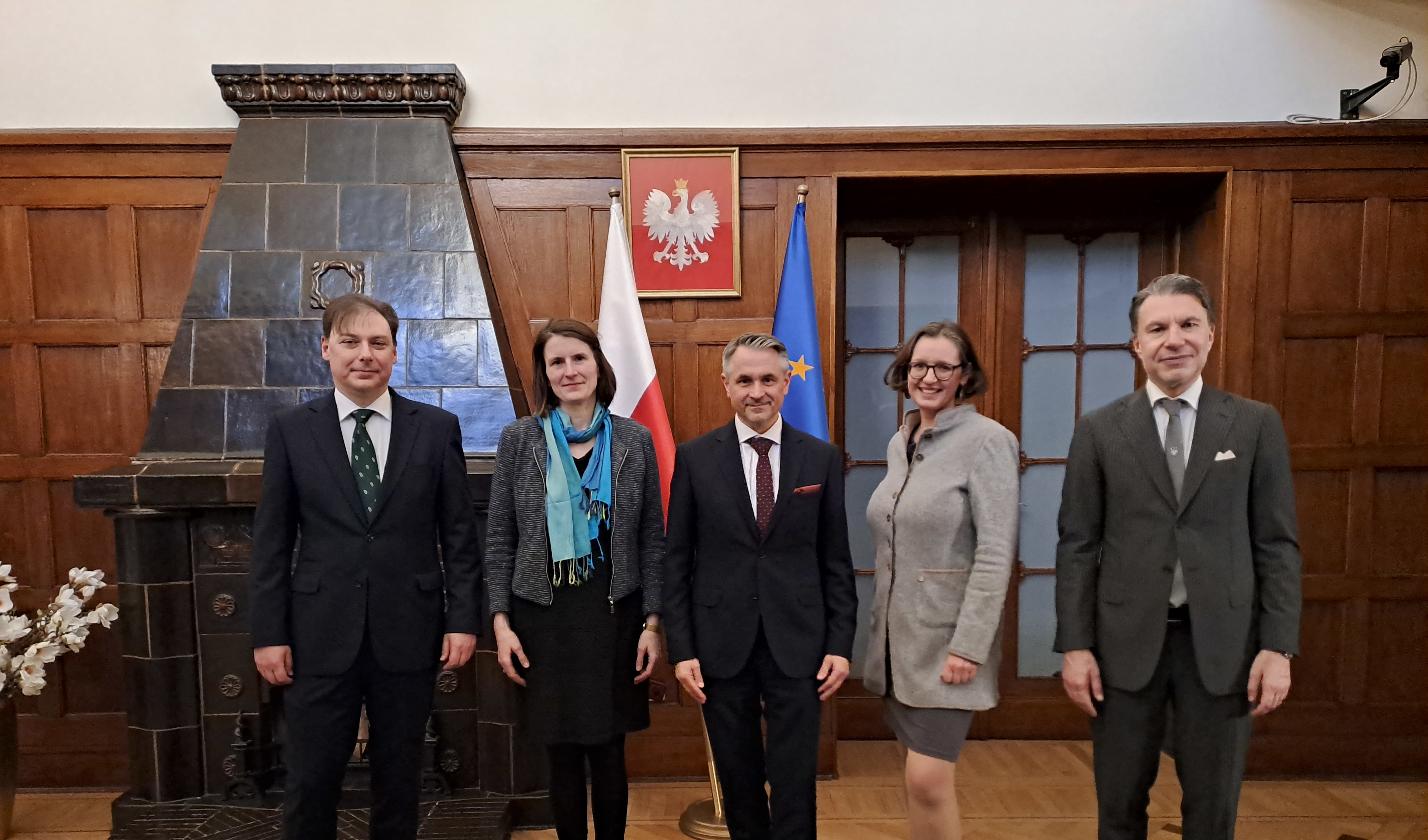Visit to the Polish Embassy in Germany