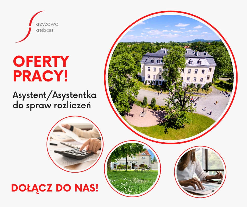 OFERTA PRACY Asystent/Asystentka do spraw rozliczeń