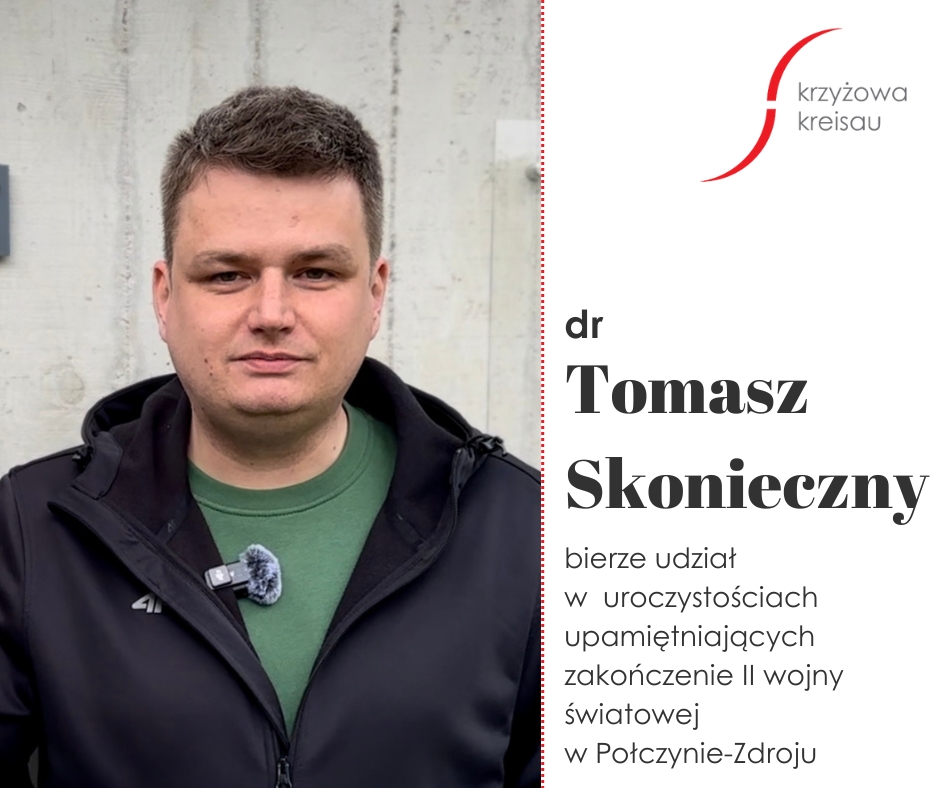 Udział dr. Tomasza Skoniecznego w uroczystościach upamiętniających zakończenie II wojny światowej w Połczynie-Zdroju