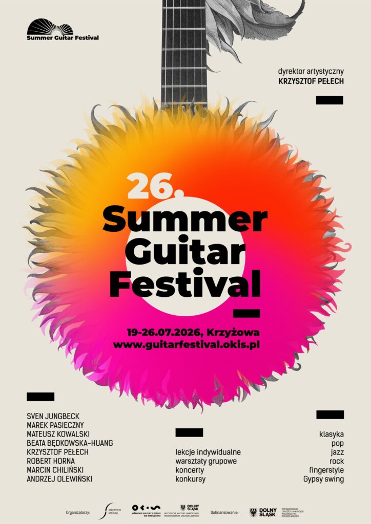 Ruszyły zapisy na Summer Guitar Festival 2026 w Krzyżowej