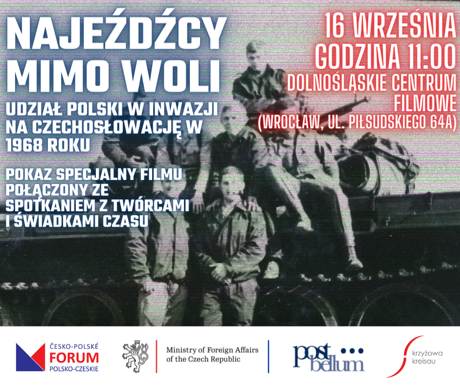 Special screening of the film "Invaders Despite Will" - 16.09.21, Wrocław