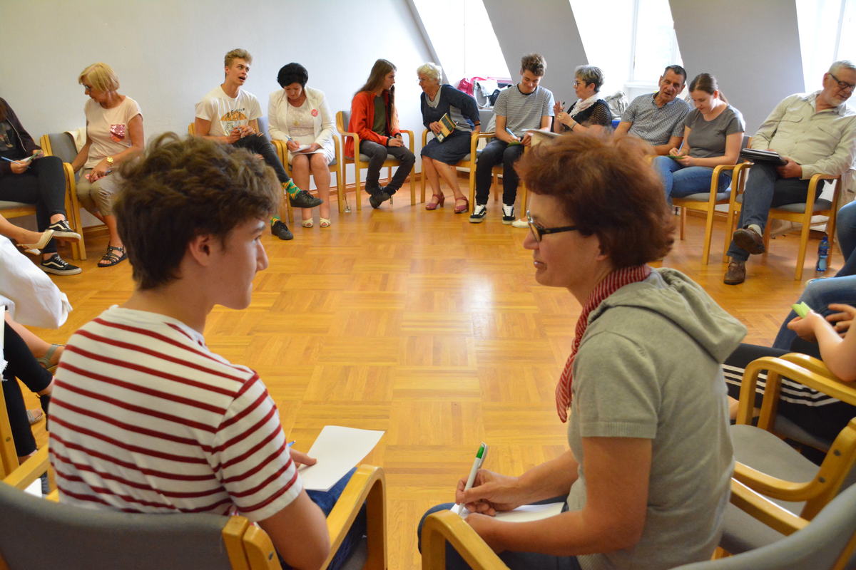 Warsztaty międzypokoleniowe "Moja i twoja historia". Projekt „Tradycja łączy pokolenia” - Krzyżowa, 18-19.06.2018 (FOTO)