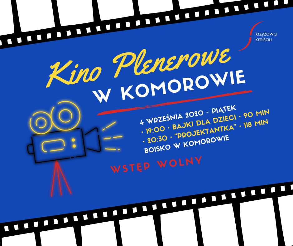 Outdoor Cinema in Komorów - 4.09.2020