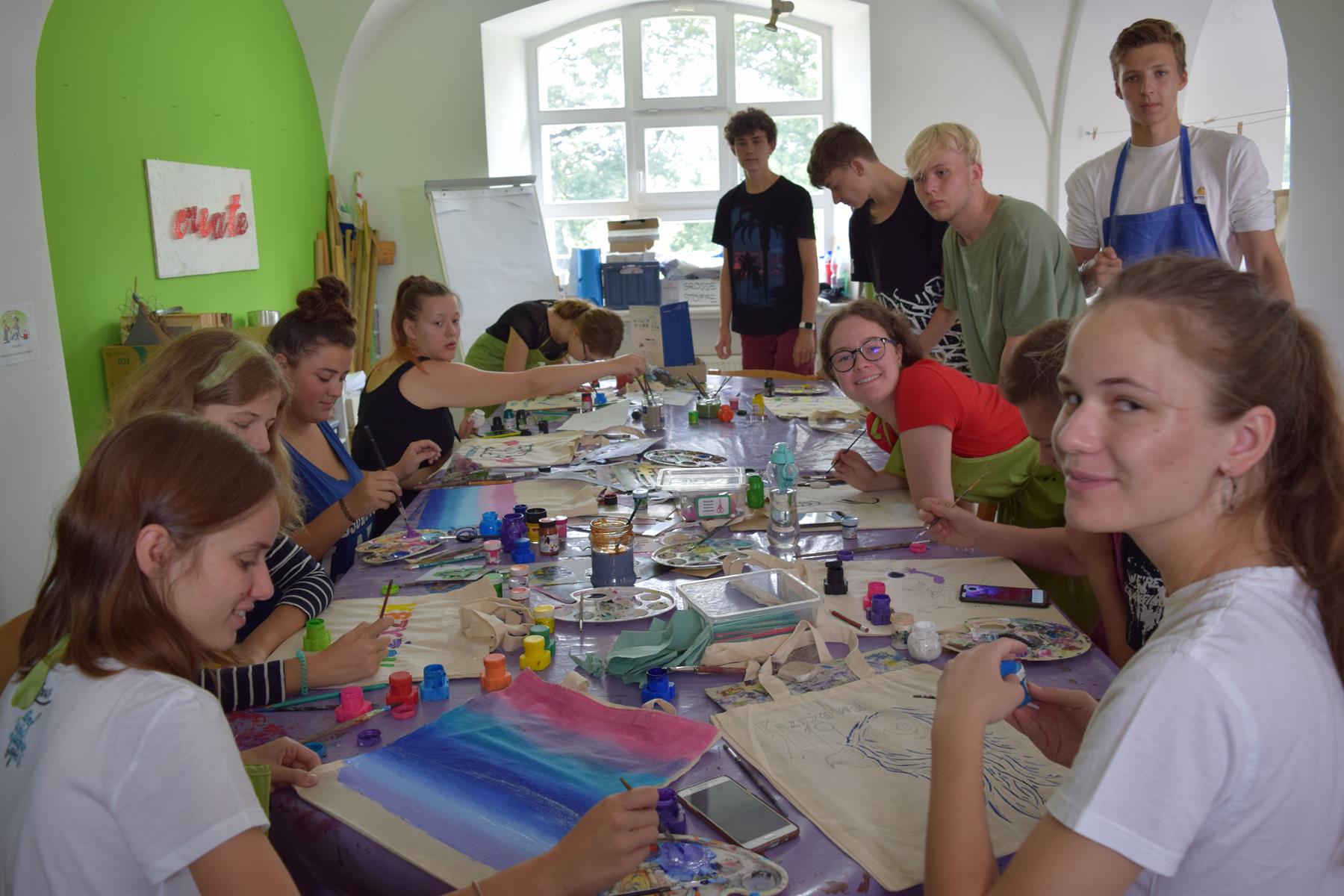 Polish-German meeting of young people from the border region - Krzyżowa, 24-31 July 2019 (Photo)